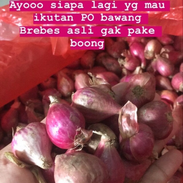 

Bawang, chiki, duren