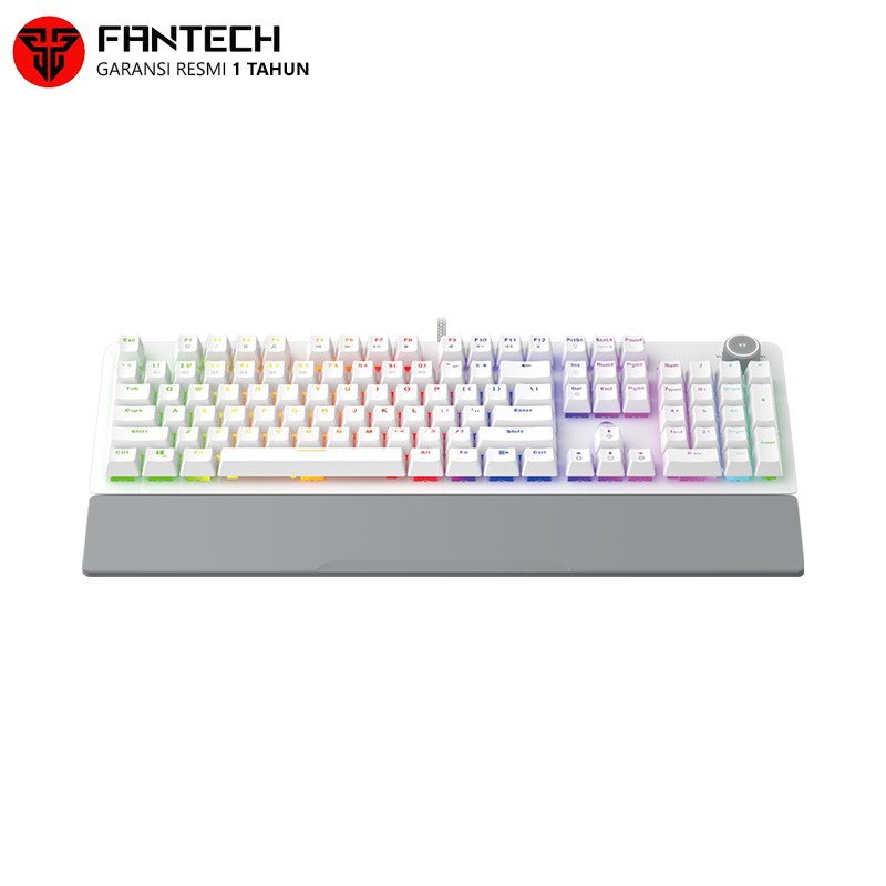 FANTECH KEYBOARD MK853 WHITE-BLUE SWITCH