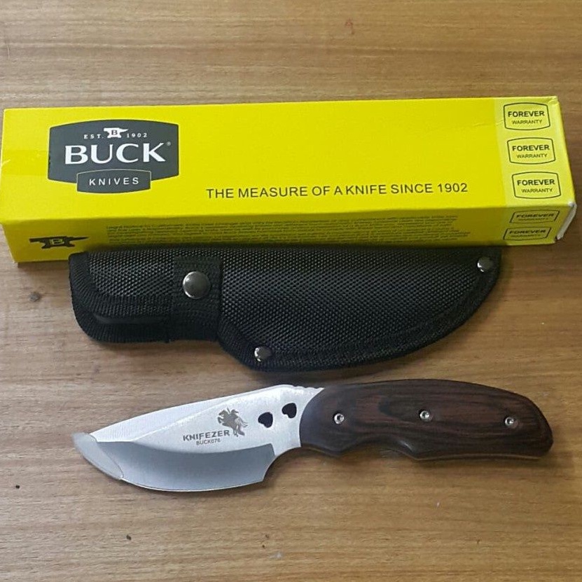 PISAU CAMG BUSHCRAFT KNIFEZER BUCK PISAU OUTDOOR GUNUNG SURVIVAL PENDAKI