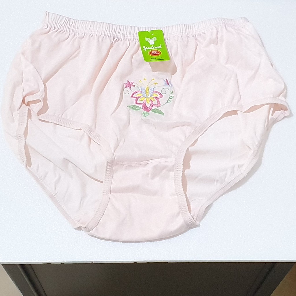 Celana Dalam / Underwear Wanita Bordir Yutind (Model Maxi, Sampai Perut)