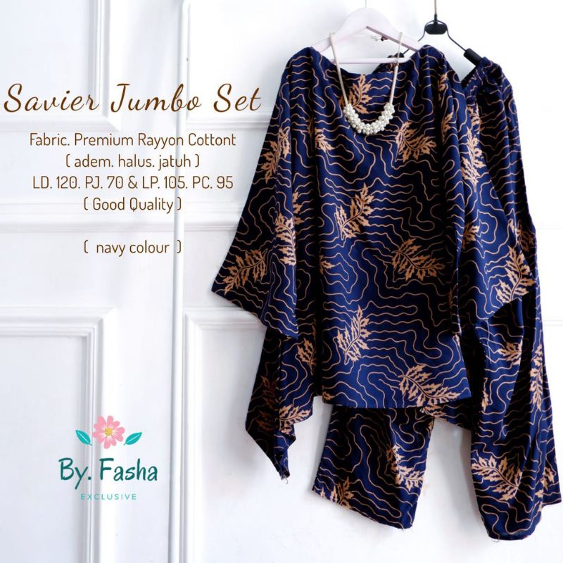 savier jumbo set navy by fasha