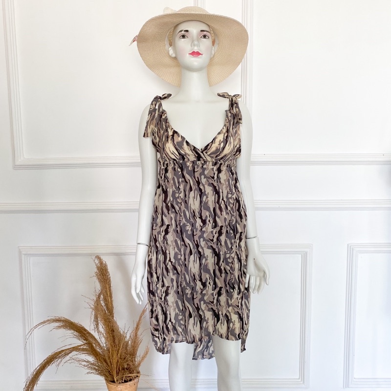 DEROCA CARISSA DRESS | daster tali | dress lingerie | lingerie sifon