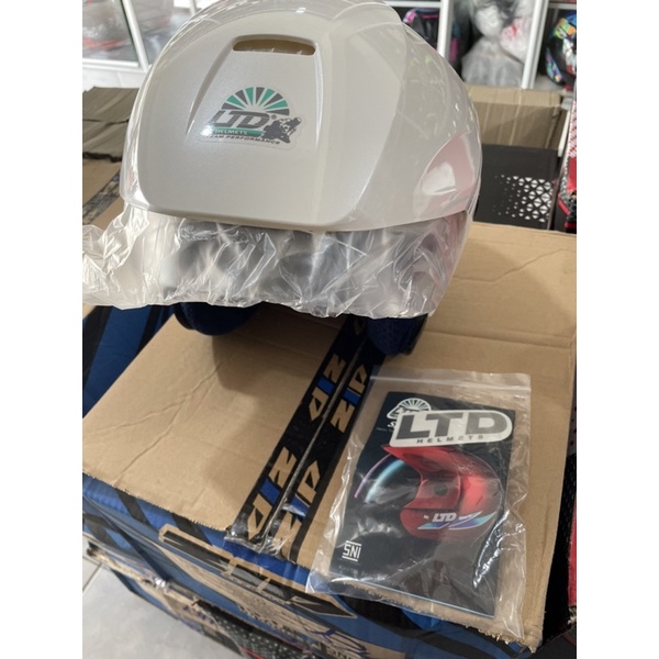 HELM LTD SPORT MALAYSIA SNI kaca hitam smoke