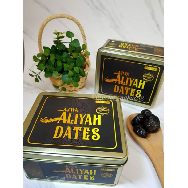 

Kurma Ajwa Aliyah Royal madinah asli / Anti Sihir 1kg