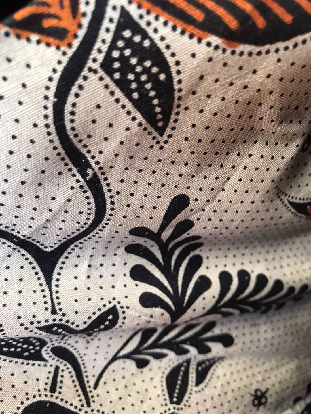 New Bisa Cod Batik Hrb026 Kenongo Hem Pendek Padi Pekalongan M L Xl Batik Pria Murah Modern Grosir