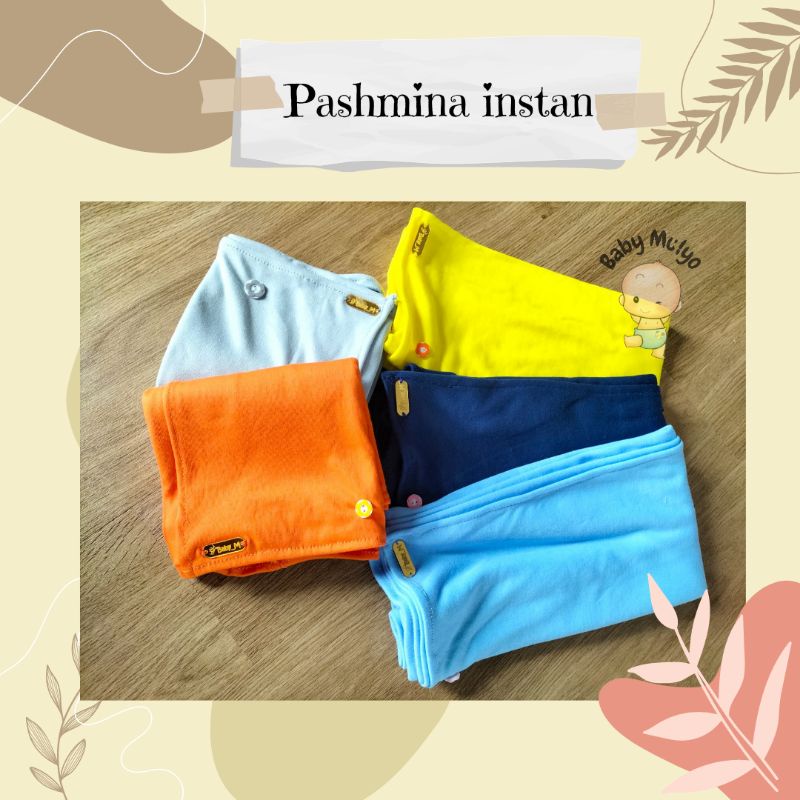 Pashmina Instan Anak Premium // Jilbab Pashtan Anak // Pashmina Instan Kids