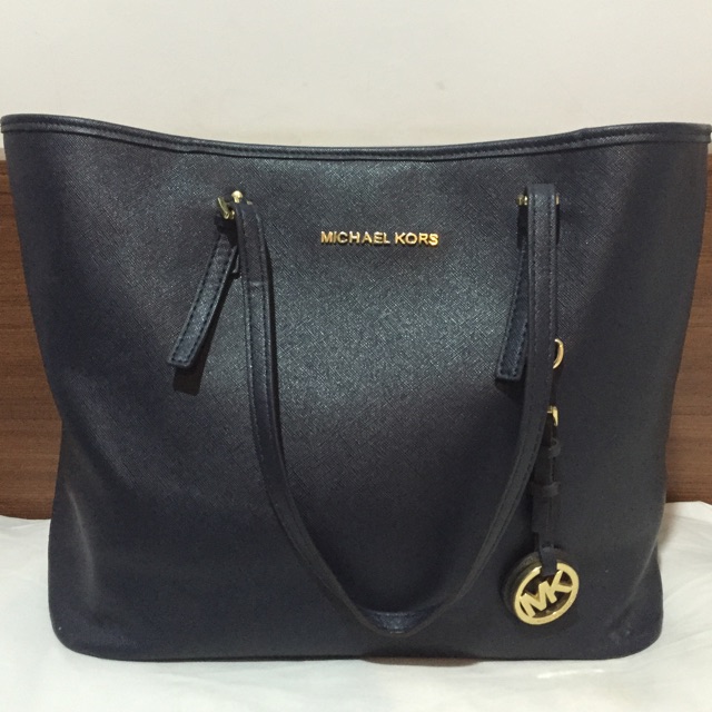 michael kors gray tote bag