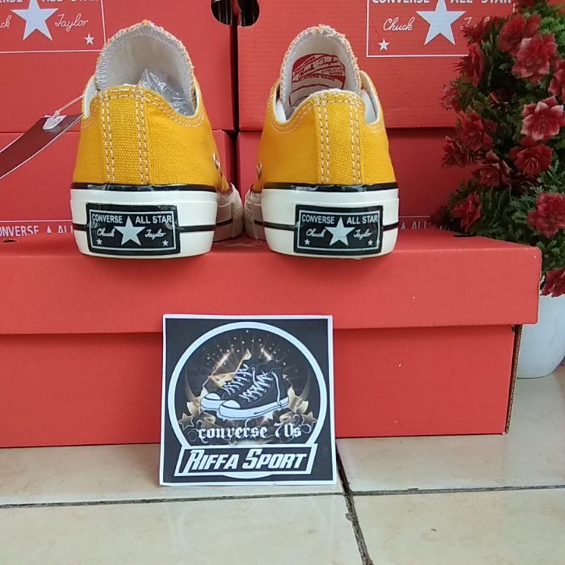 SEPATU C0NV3RSE 70S SUNFLOWERS LOW PREMIUM BNIB MURAH