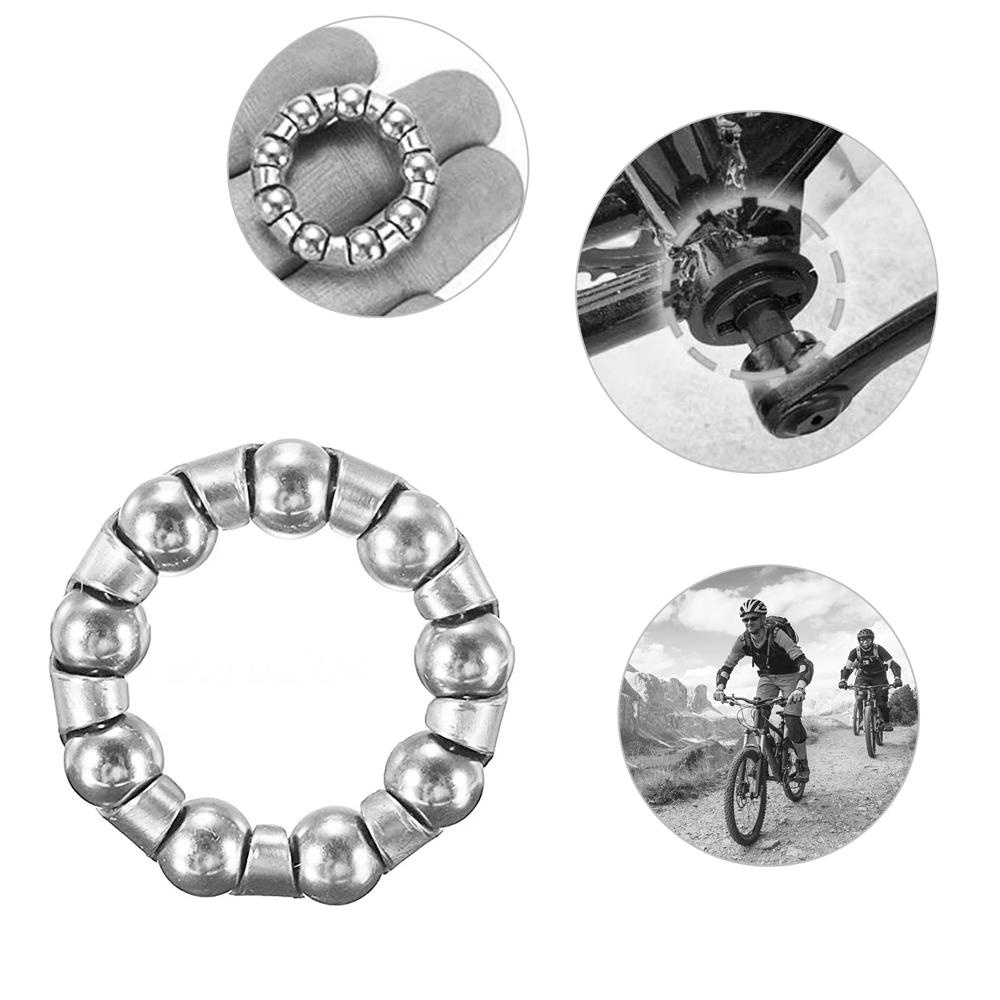 Augustina Bike Ball Bearing Aksesoris Sepeda Bagian Sepeda 9bola As Sepeda Engkol Sepeda Bicycle Steel Ball