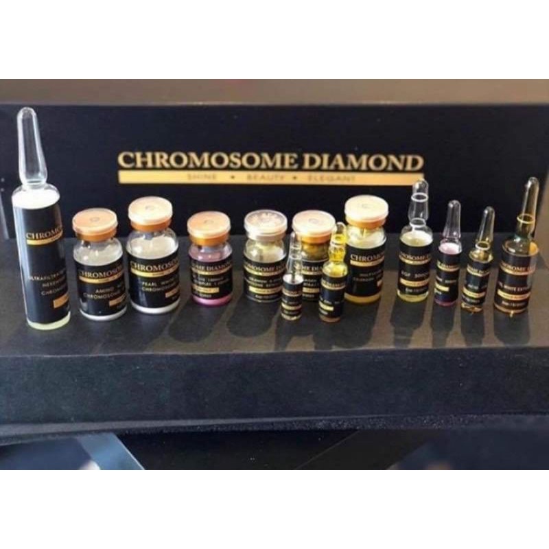 CHROMOSOME DIAMOND INFUS WHITENING SUNTIK PUTIH PERMANEN 100℅ ORIGINAL ITALY