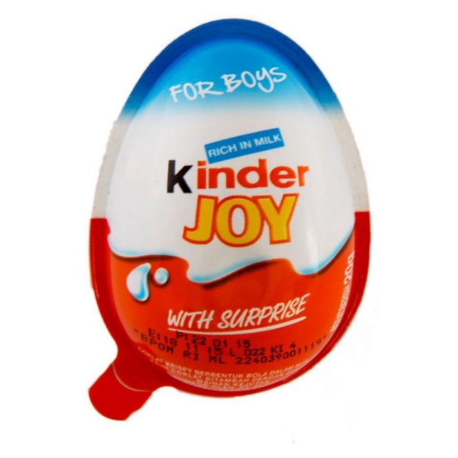 

Kinder Joy Chocolate Crispy Boys 20G