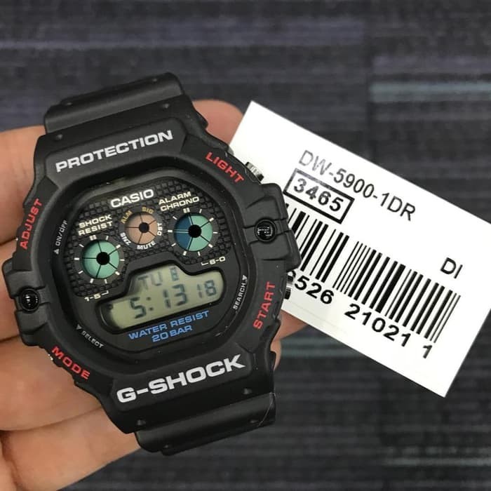 CASIO G-SHOCK DW 5900 DW-5900 ORIGINAL GARANSI RESMI