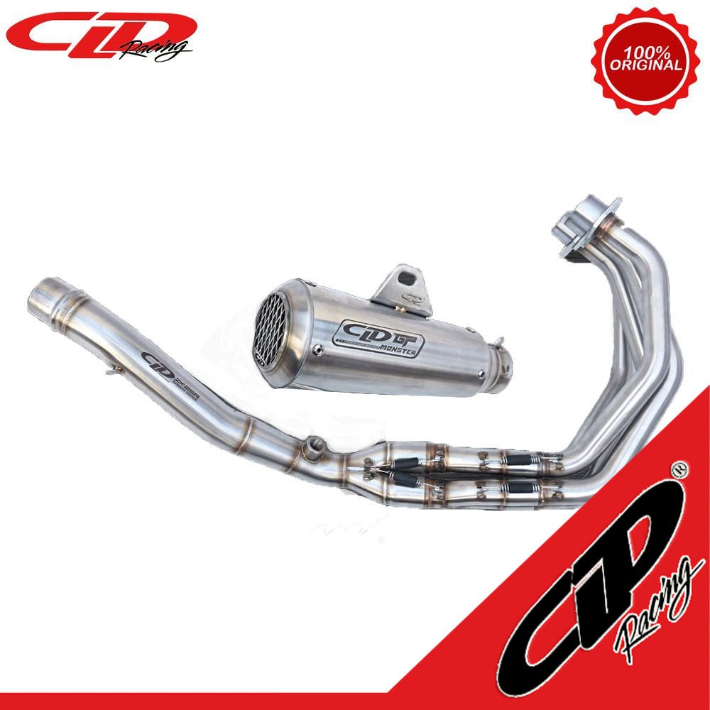 Knalpot CLD Monster GP Ninja ZX 250 RR 4 Silinder CLD Racing