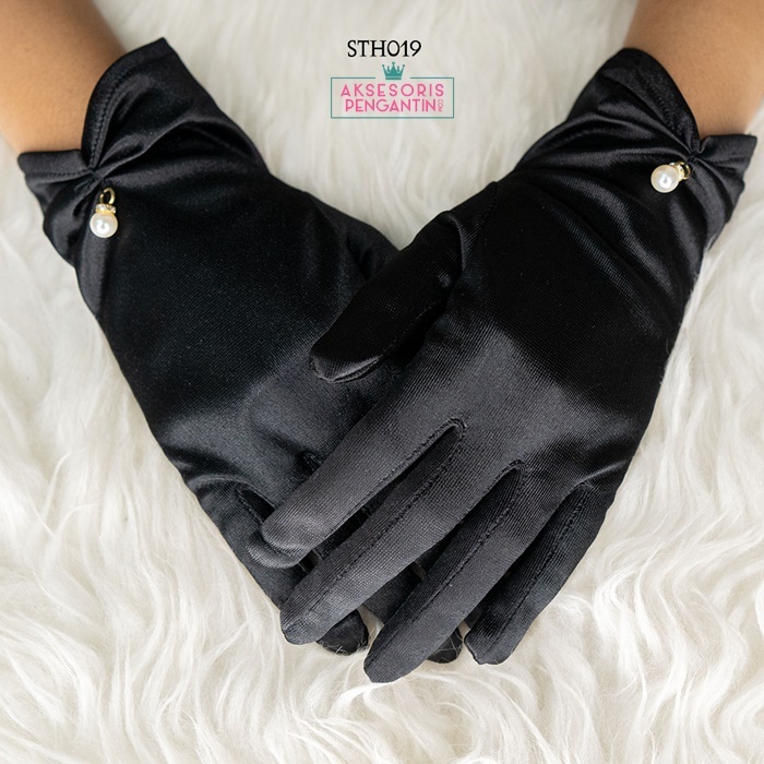 [BISA COD] WEDDING GLOVES SARUNG TANGAN AKSESORIS PENGANTIN PESTA STH019