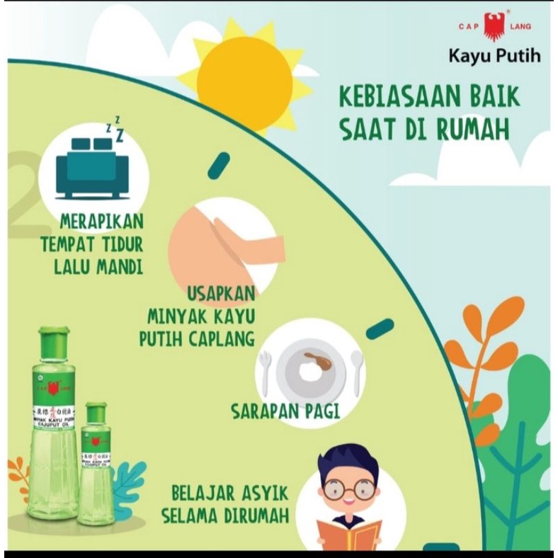 CAP LANG MINYAK KAYU PUTIH  210ML