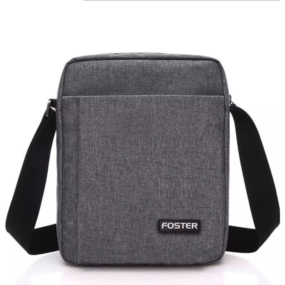 SHOPEE 6.6 SUPER SALE!! FOSTER New Tas Selempang Casual Pria Nf22 Grey