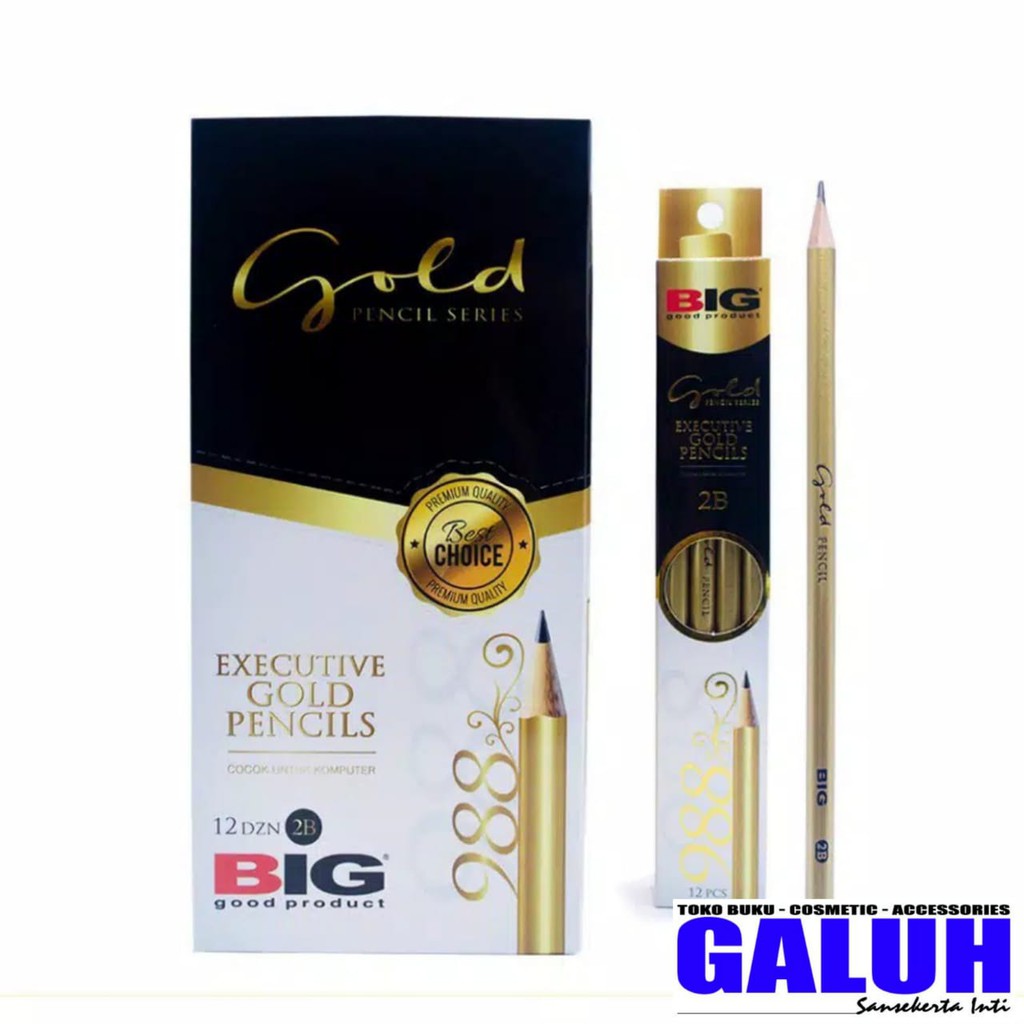 

Pensil 2B 988 Gold Series Big