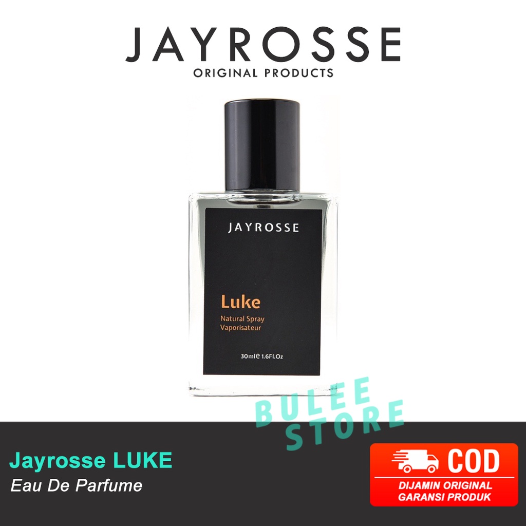 PROMO Jayrosse Perfume - Luke | Parfum Pria Wangi Tahan Lama