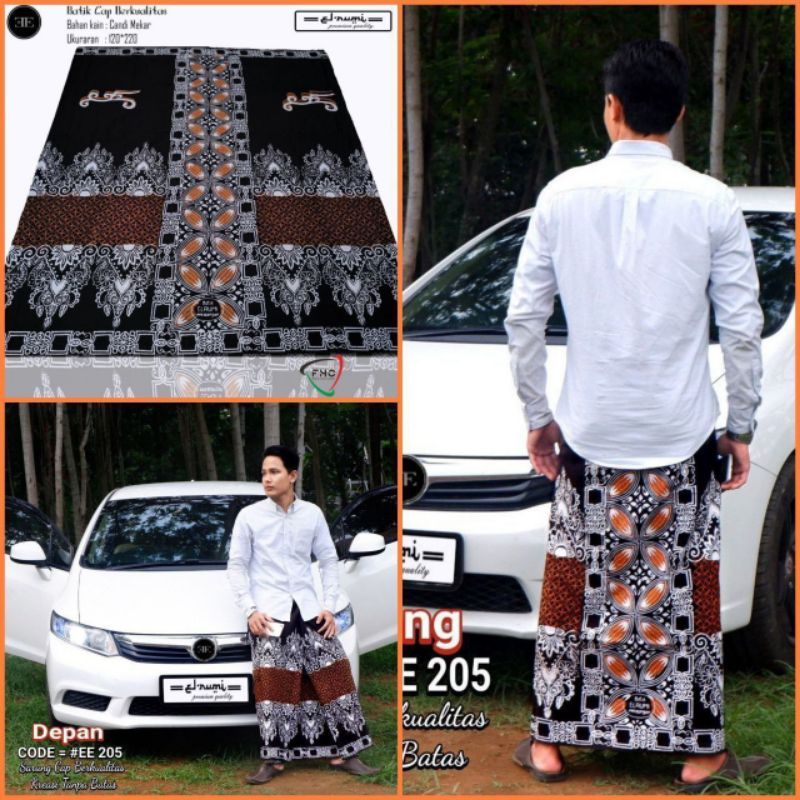 Sarung batik elrumi||sarung||batik Pekalongan||batik cap