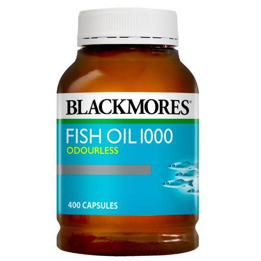 Blackmores Odourless Fish Oil 1000mg 400 Capsules