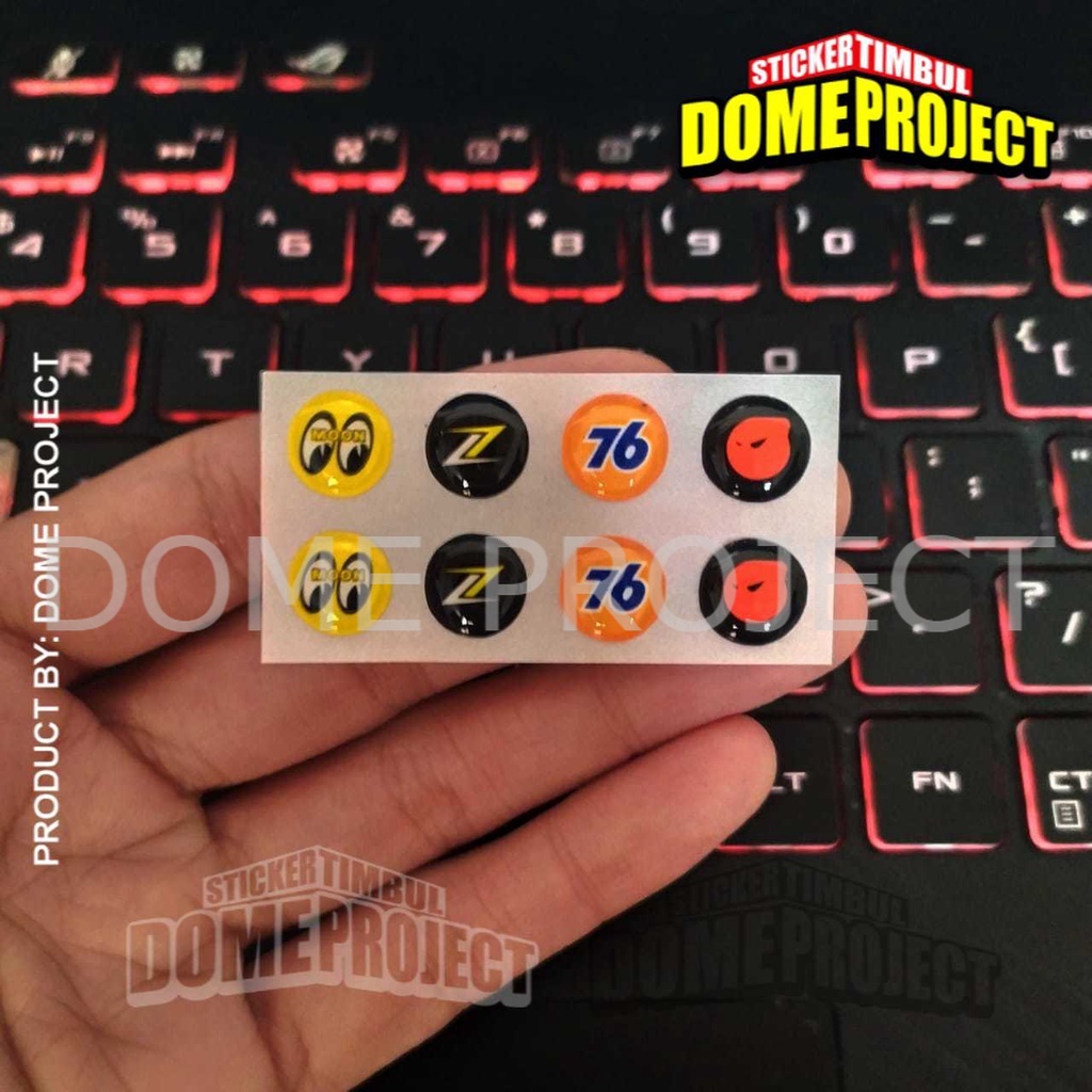 BRANDED 2 STIKER TOMBOL HOME SET STIKER TIMBUL LENTUR STIKER HANDPHONE