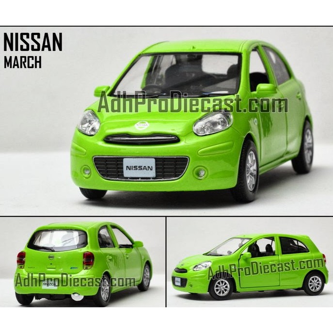 Unik Nissan March Mobil Mobilan Miniatur Mainan Kado Anak Cowok Aksesoris Berkualitas