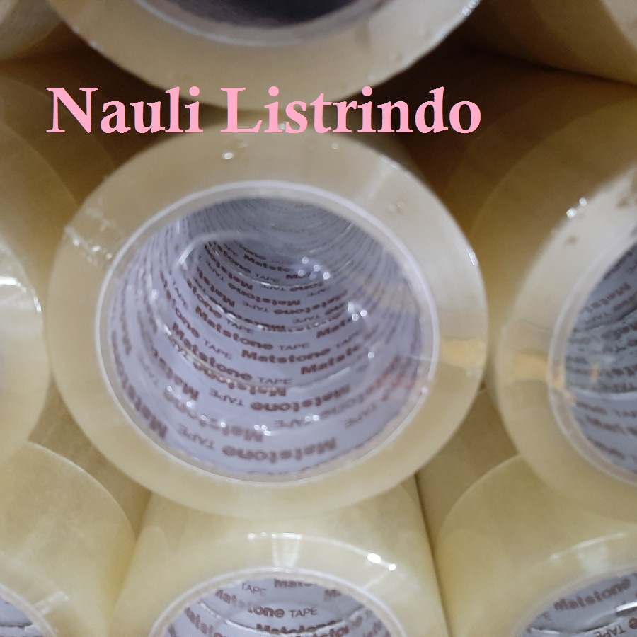 

Lakban Bening Coklat 45MM x 100 YARD (2 INCH X 100YARD)