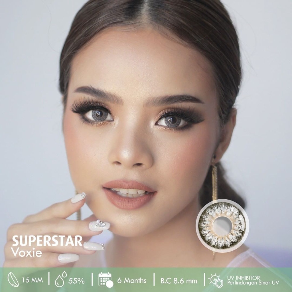 Superstar Voxie lensa warna softlens premium