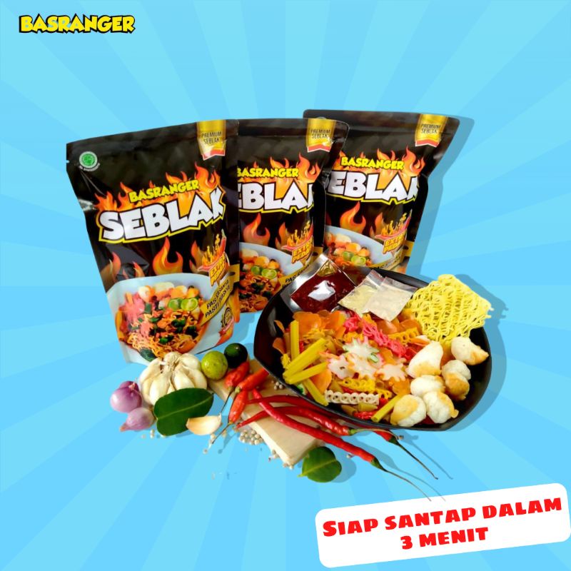

MAKANAN SEBLAK PEDAS INSTAN SIAP SAJI BASRANGER