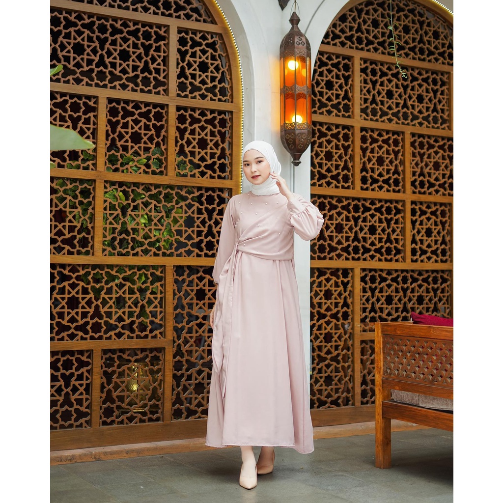 KHADIJAH DRESS - EID SERIES - PAKAIAN WANITA - DRESS MUSLIM