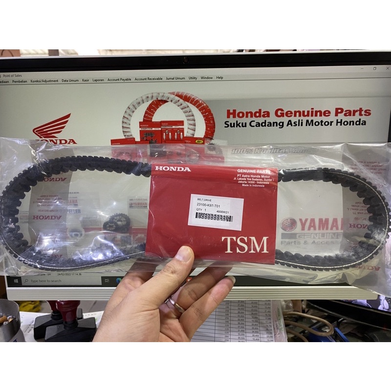 VAN BELT V BELT ONLY HONDA PCX150 / ADV150 K97 100% ORIGINAL