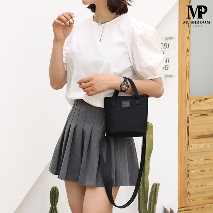 Hand Bag Wanita Pastel Multifungsi bisa Selempang Model Korea - Tas Tangan Imut Cewek Polos - Slingbag Import Perempuan Masa Kini 2023