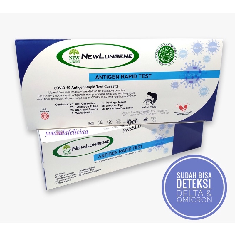 New Lungene / CLungene Antigen Test / Rapid Test / Swab Test