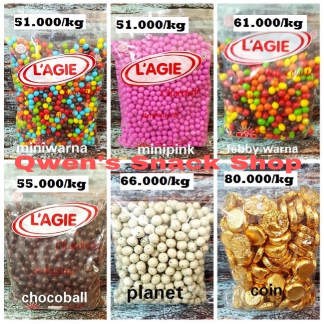 

Cokelat Lagie kemasan kiloan pabrik