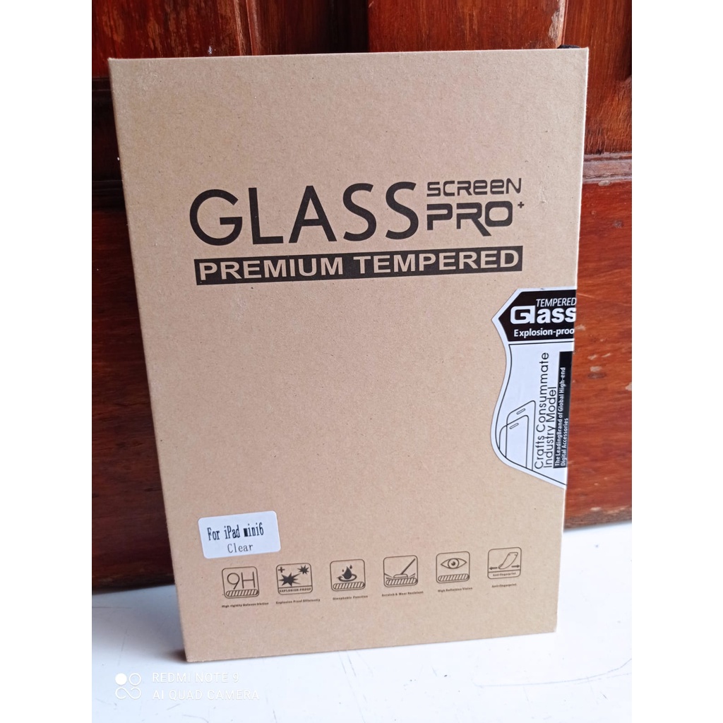 Apple iPad mini 6 Tempered Glass Clear 2021