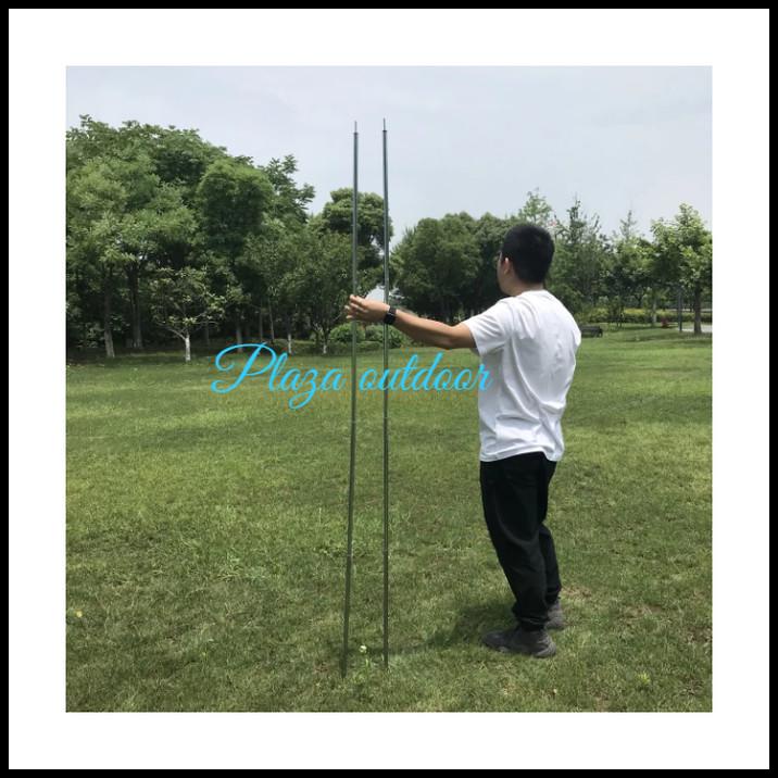 Tiang Tenda / Tiang Flysheet, 3 Meter, Tiang Antena, Tiang Bendera