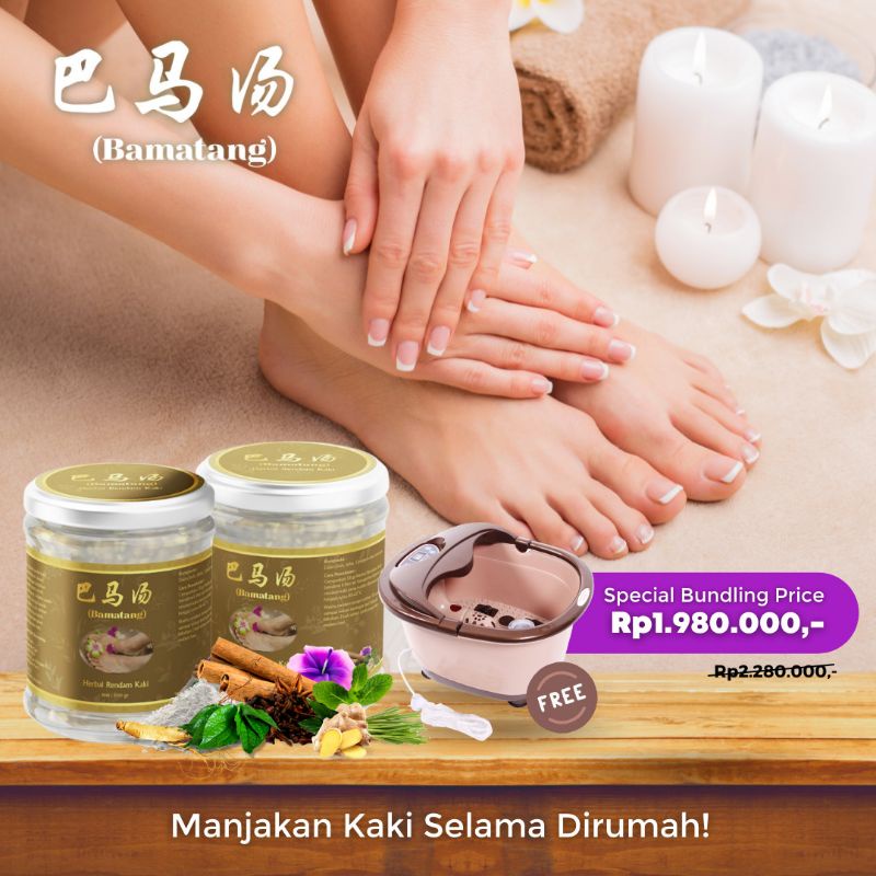 Bamatang HERBAL KESEHATAN  RENDAMAN KAKI JACO