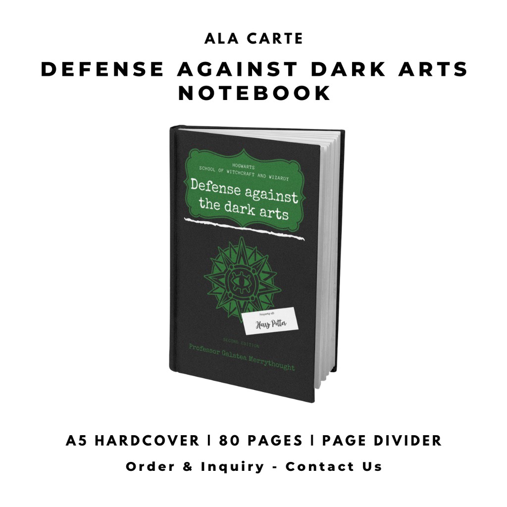

Buku Tulis Harry Potter - Defense Against Dark Arts