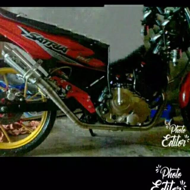 Knalpot racing rcb road race Satria Fu karbu dan injeksi