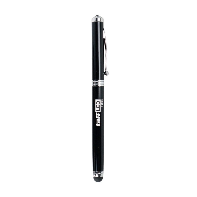 Pena Multifungsi 4 in 1 Senter Laser Pointer Pen dan Stylus