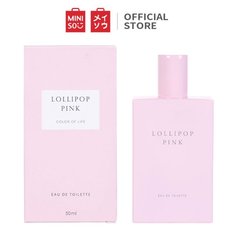 MINISO Parfum Wanita EDT LOLLIPOP PINK/WARM EARTH/GINGER WHITE/FOREST BREZSE