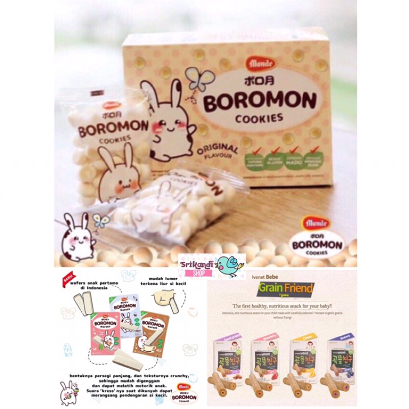 

MONDE BOROMON COOKIES WAFER SUPERCORN BISCUIT ECER SACHET