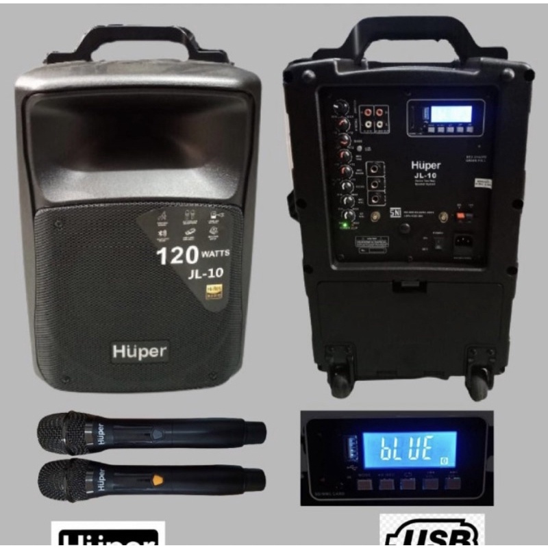 speaker portable huper jl 10 original . speaker huper jl10 original