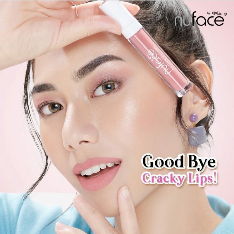 NUFACE Nu Matte Lip Cream | Lipcream Sensasi Caramel Warna Intense Tahan Lama