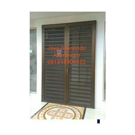 pintu tralis aluminium