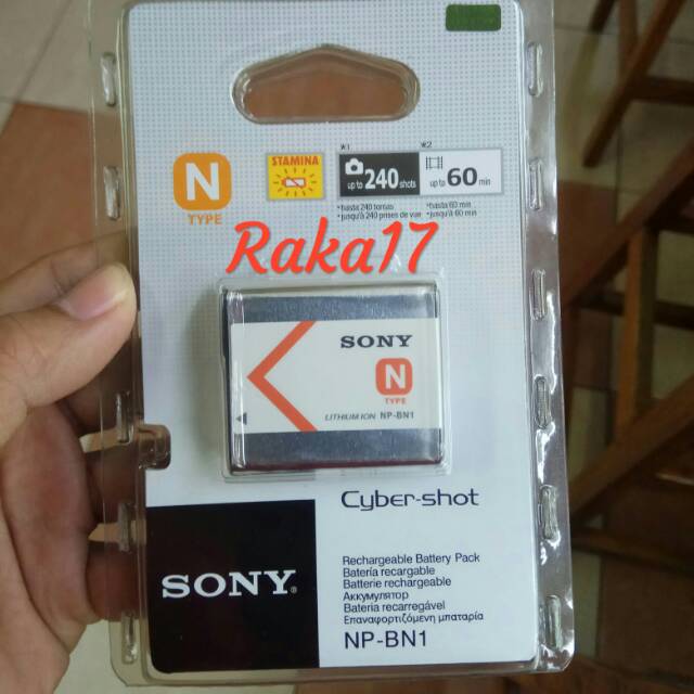 BATERAI CAMERA SONY CYBERSHOOT DSC W330