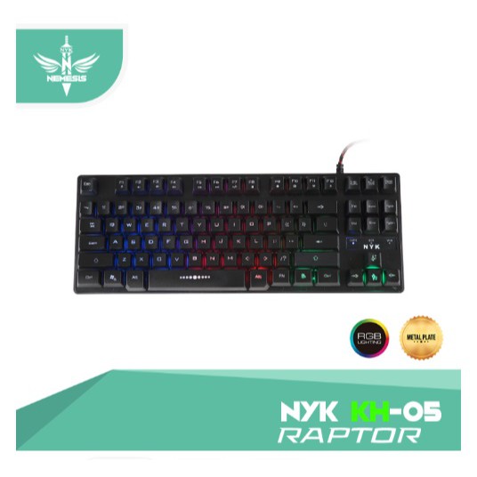 NYK Nemesis Keyboard Gaming TKL KH-05 Raptor