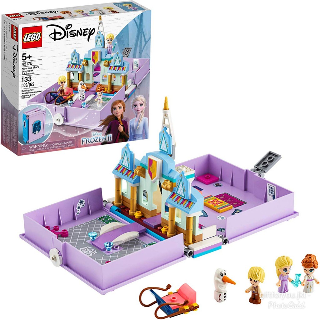 lego disney elsa storybook