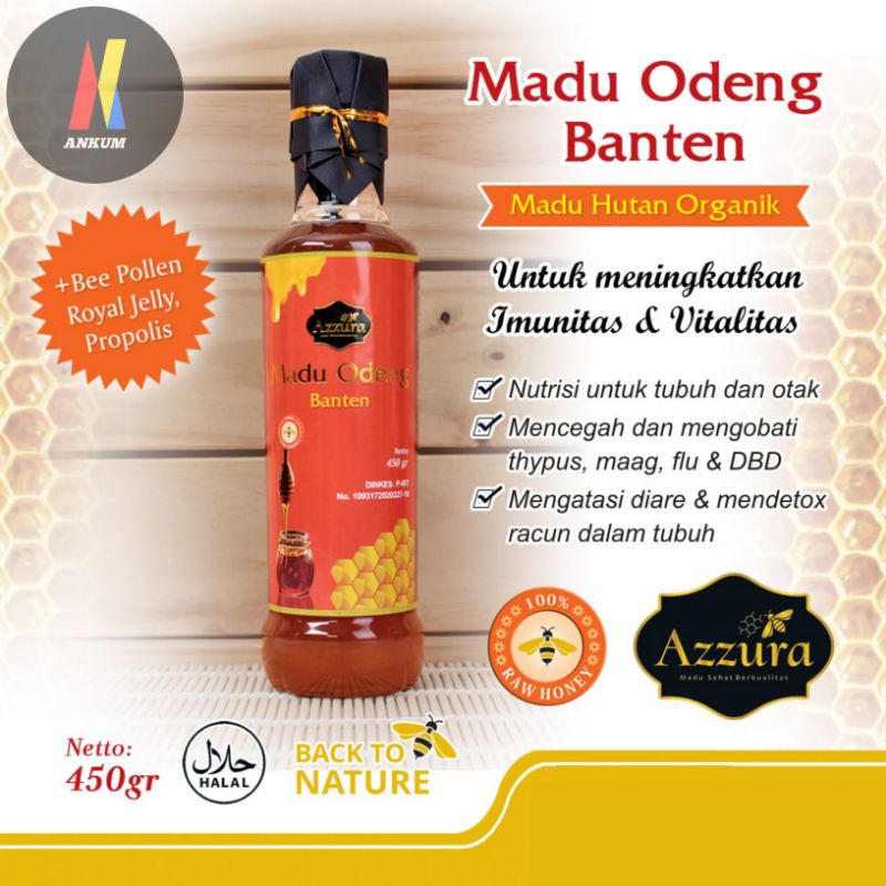 

[450gr] MADU ODENG BANTEN AZZURA ORIGINAL