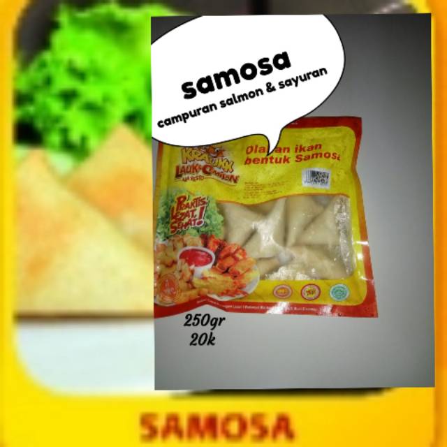 

Samosa - kraukk - 250gr - frozen - termurah